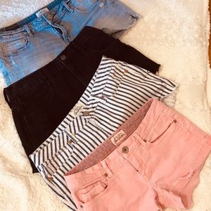 Mini shorts bundle